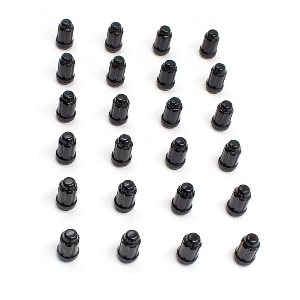6-Spline Black M12 Lug Nut Kit (19+ All Ranger Models)