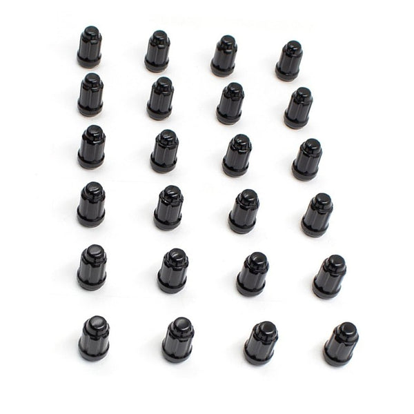 6-Spline Black M12 Lug Nut Kit (21+ Bronco)