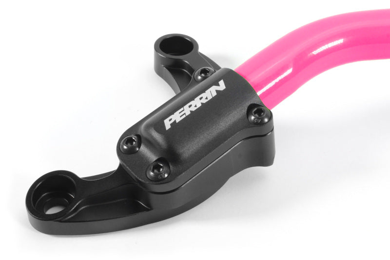 Perrin 22+ Subaru WRX Strut Brace w/ Billet Feet -  Hyper Pink - PSP-SUS-061HP