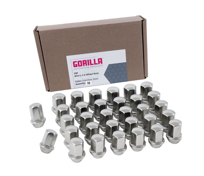 Gorilla Automotive - Fact Bulge 22mm Hex 14-1.50 Ss 32 Qty - 61148FSSS-32