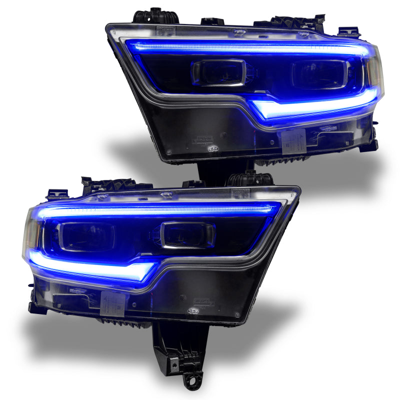 Oracle 19-21 RAM 1500 Headlight DRL Kit Proj. LED - RGBW+A w/ Simple Controller SEE WARRANTY - 1448-504