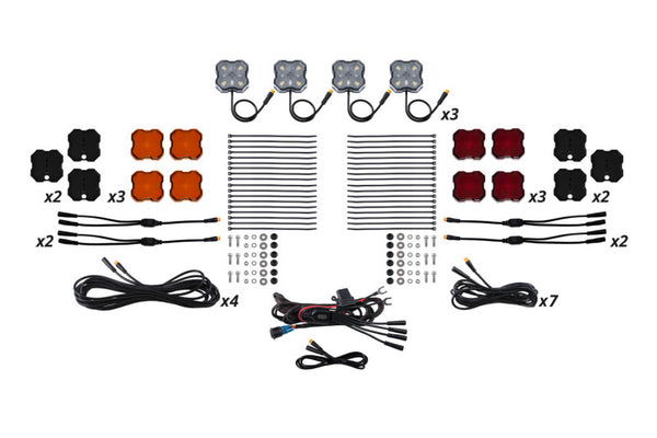 Diode Dynamics Single-Color Rock Light Installer Magnet Mount Kit (12-pack) - DD7747 by Diode Dynamics - front view