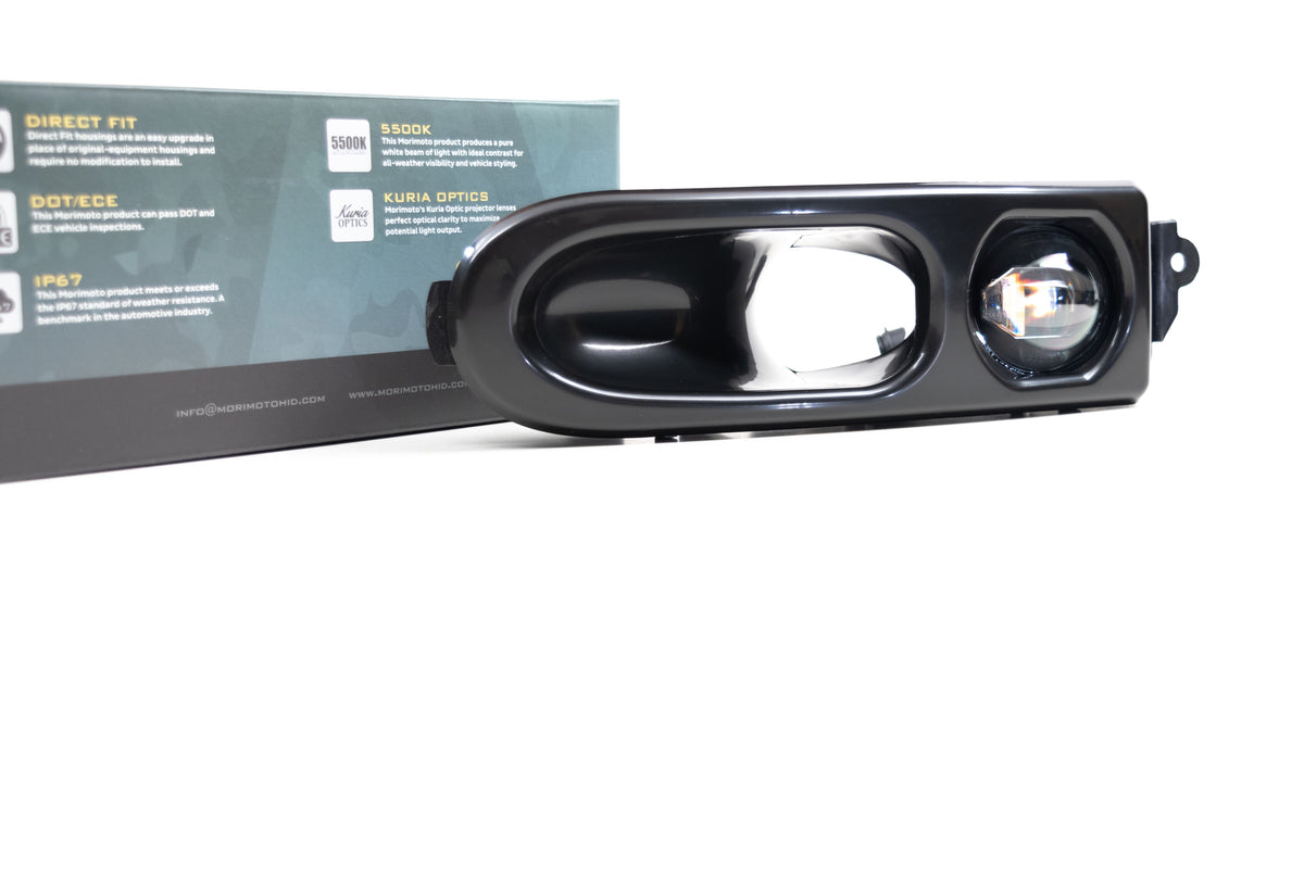 Morimoto - XB LED Fogs: Type Porsche 993 (Pair / Paintable) - LF643