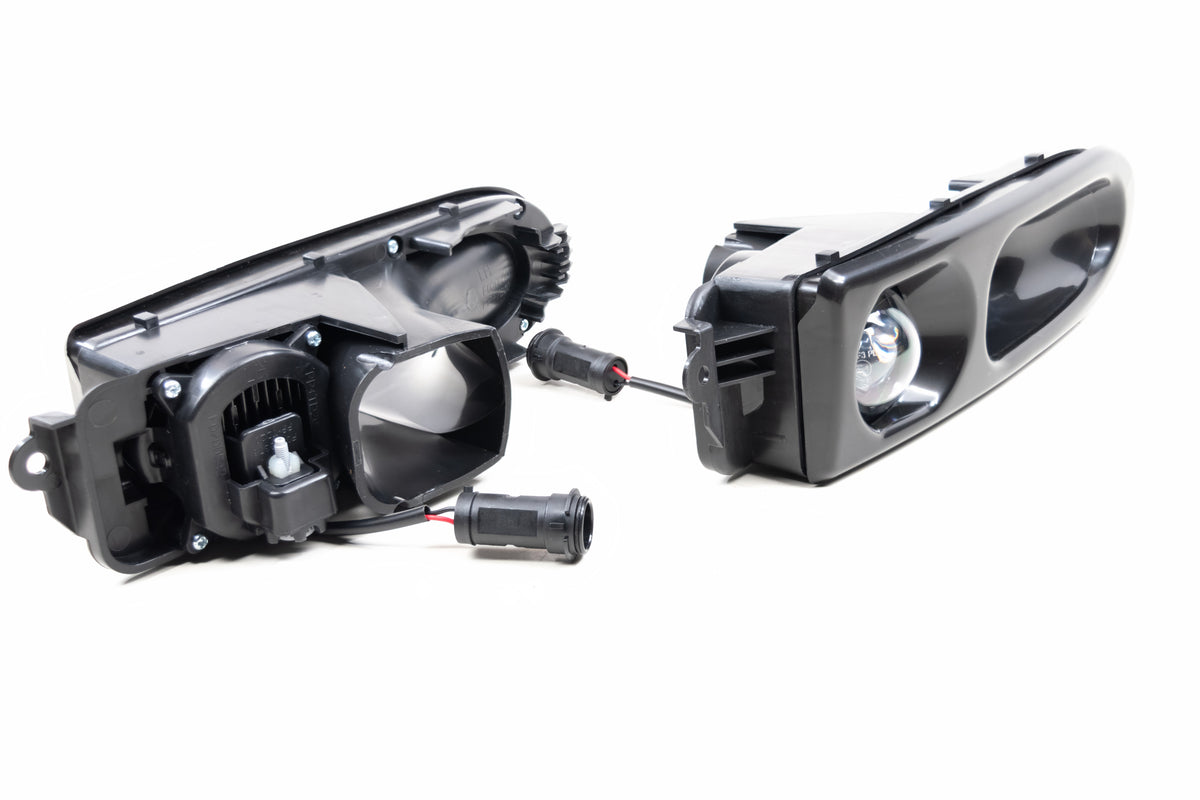 Morimoto - XB LED Fogs: Type Porsche 993 (Pair / Paintable) - LF643