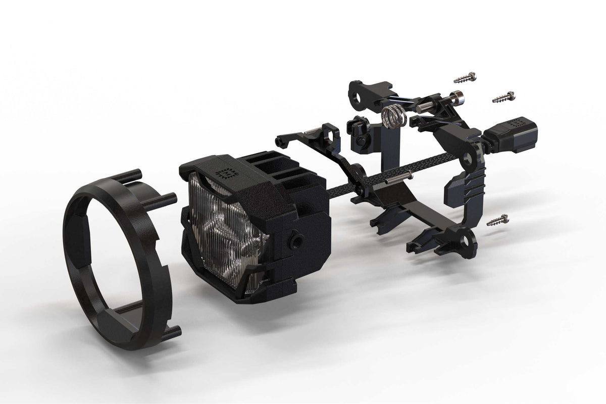 Morimoto - 4Banger Fog Brackets: Type S - BAF016