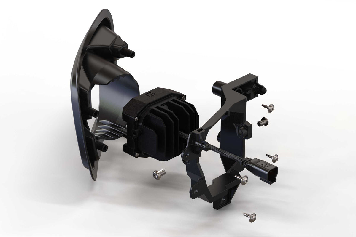 Morimoto - 4Banger Fog Brackets: Type Ram Horizontal - BAF017