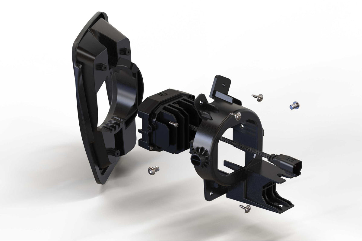 Morimoto - 4Banger Fog Brackets: Type Ram Vertical - BAF018