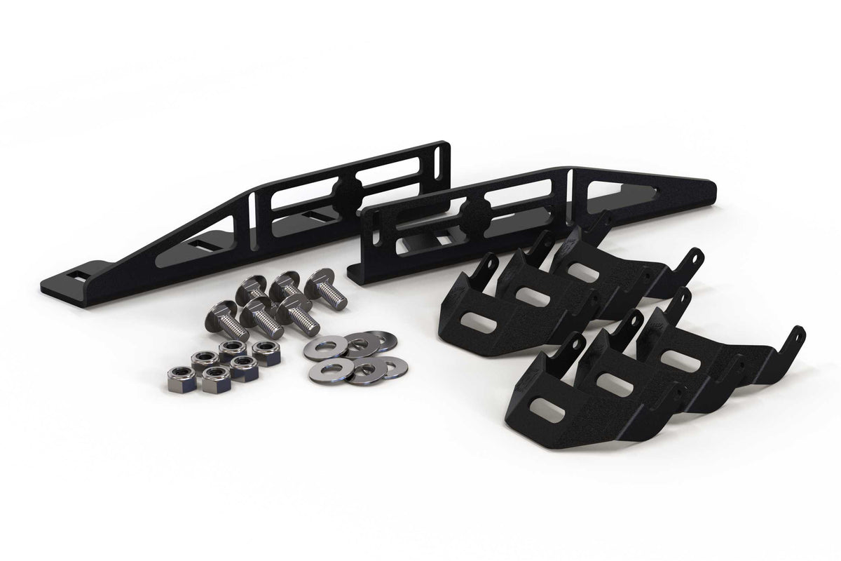 Morimoto - 4Banger Triple Fog Kit: 17-20 Raptor (brackets only) - BAF024