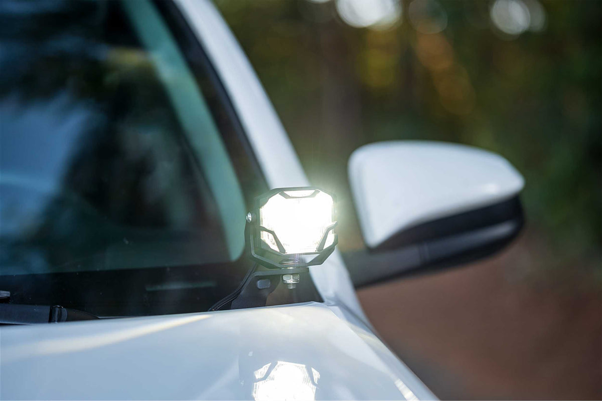 Morimoto - Ditch Light Brackets: 4Runner (03-24) - BAF027