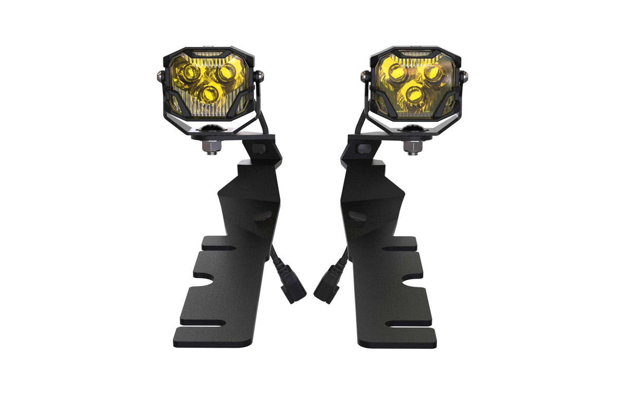 Morimoto - Ditch Light Brackets: Ram (09-18) - BAF033