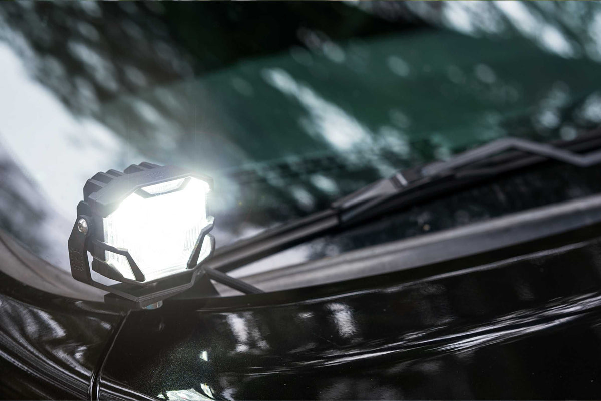 Morimoto - Ditch Light Brackets: Ram HD (19+) - BAF034