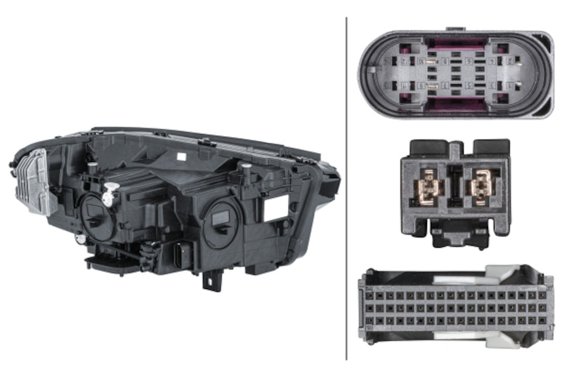 Hella 21-22 Mercedes-Benz Gla Headlamp Led Lh Static - 013074651