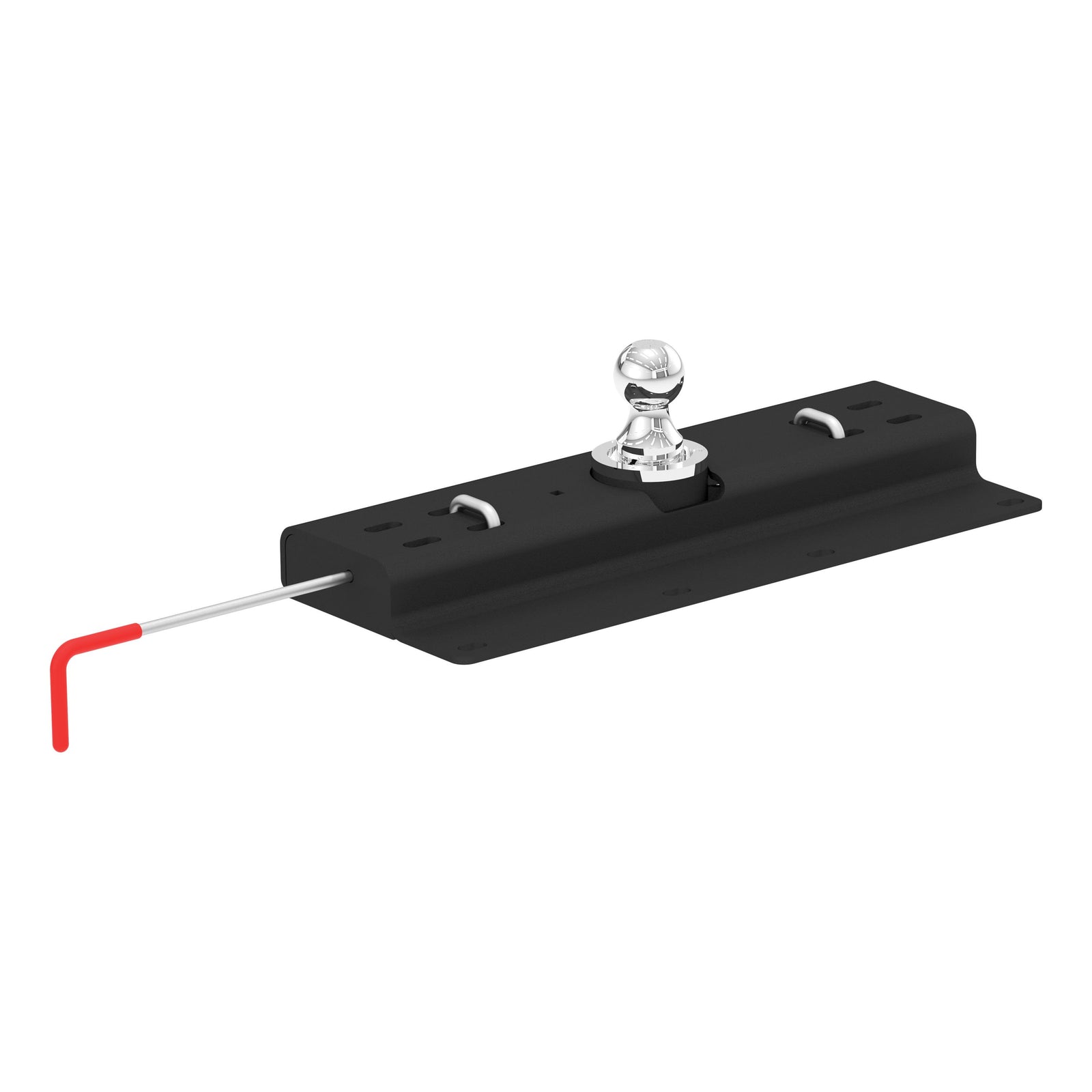 CURT 60615 Double Lock Gooseneck Hitch with 2-5/16-Inch Flip-and-Store Ball, 30,000 lbs