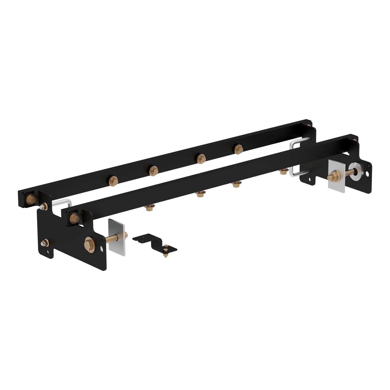 CURT 60632 Double Lock Gooseneck Installation Brackets, Fits Select Chevrolet Silverado, GMC Sierra 1500, LD, Limited