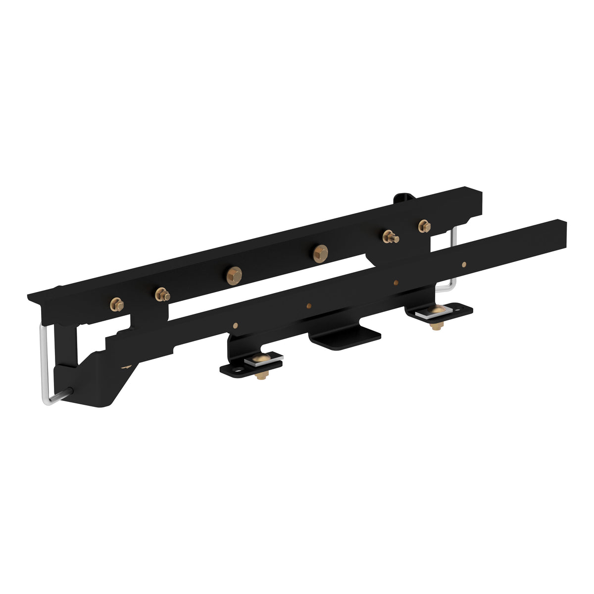 CURT 60658 Double Lock Gooseneck Installation Brackets, Fits Select Ram 1500 with Air Suspension