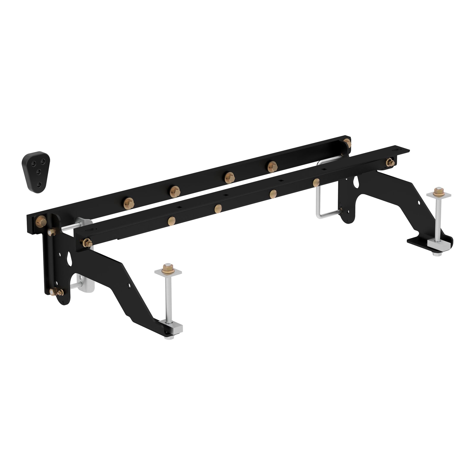 CURT 60659 Under-Bed Gooseneck Installation Brackets, Fits Select Dodge Ram 1500