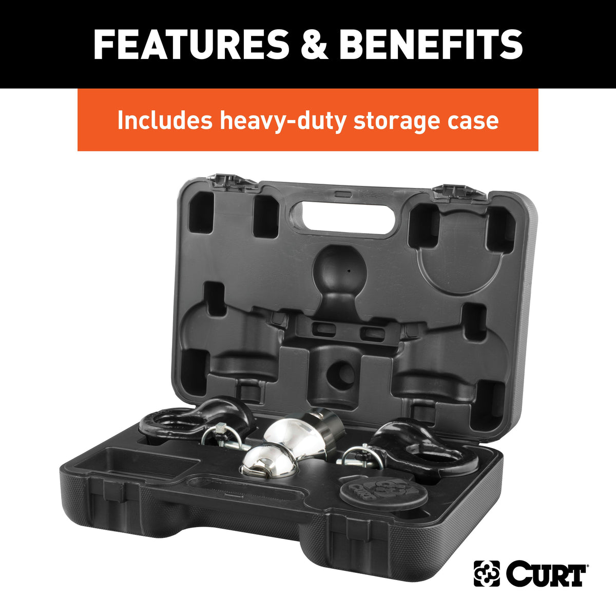 CURT 60692 OEM Puck System Gooseneck Hitch Kit, 30K, 2-5/16-In Ball, Fits Select Silverado, Sierra 2500, 3500 HD, F-250, F-350, Nissan Titan XD