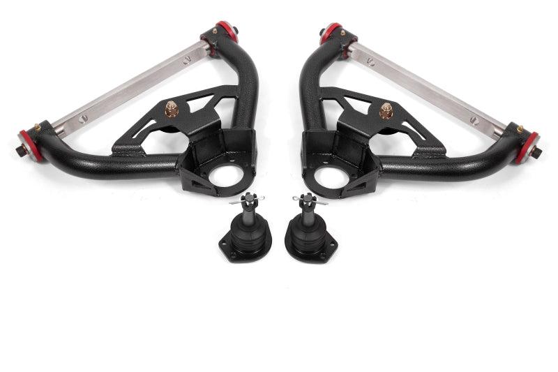 BMR 78-87 G-Body Non-Adj. Upper A-Arms (Polyurethane) - Black Hammertone - AA012H