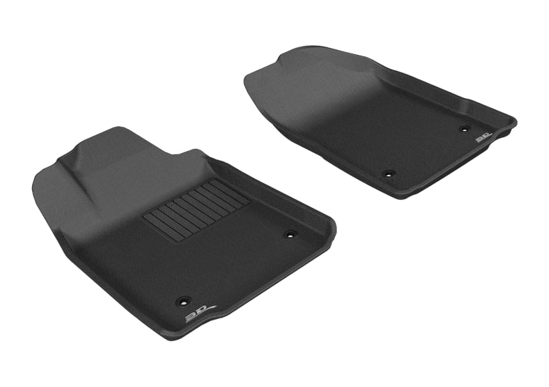 3D MAXpider 2007-2012 Lexus ES Kagu 1st Row Floormat - Black - L1LX00011509