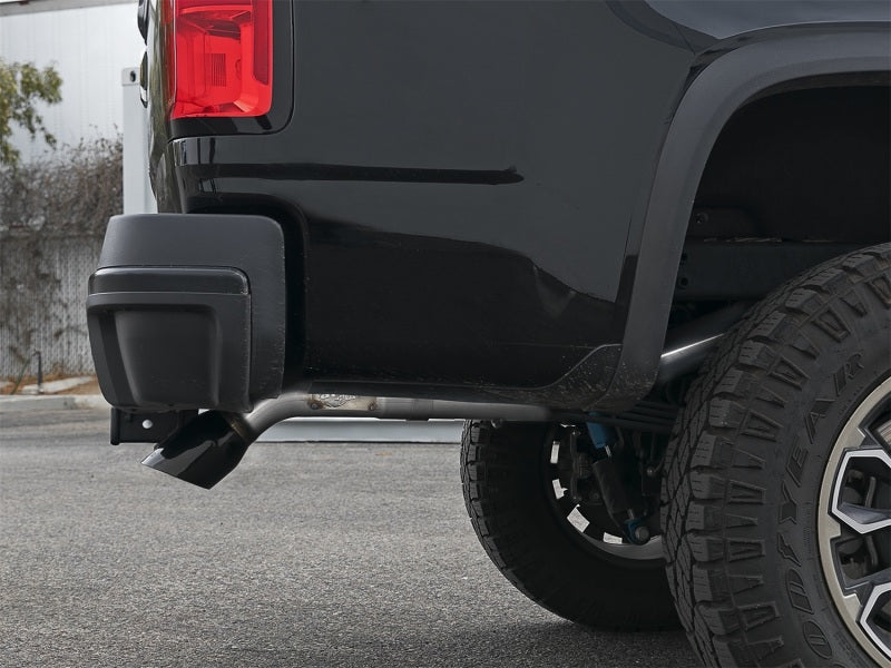 aFe MACH Force-Xp Hi-Tuck 3in. 409 SS C/B Exhaust 15-18 GM Colorado/Canyon L4-2.5L/V6-3.6L - Blk Tip - 49-44099-B