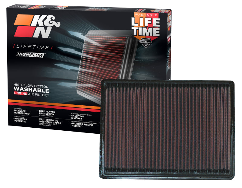 K&N 03-06 Chrysler PT Cruiser 1.6L / 00-05 2.0/2.4L Drop In Air Filter - 33-2153