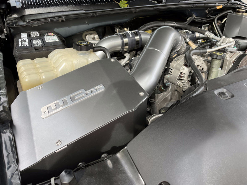Wehrli 01-04 GM Duramax LB7 4in Intake Kit - Semi-Gloss Black - WCF100190-SGB