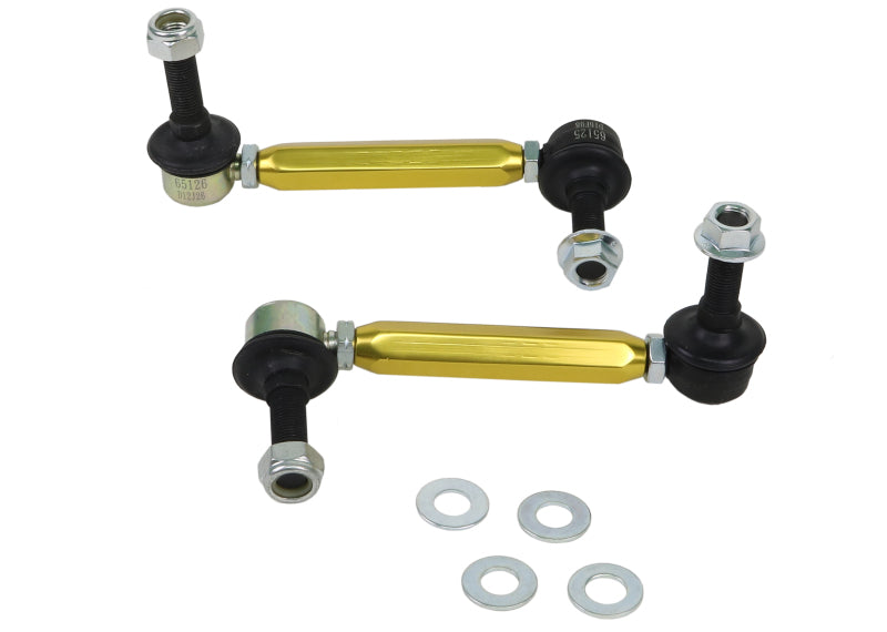 Whiteline Universal Sway Bar - Link Assembly Heavy Duty 150mm-175mm Adjustable Steel Ball - KLC180-155