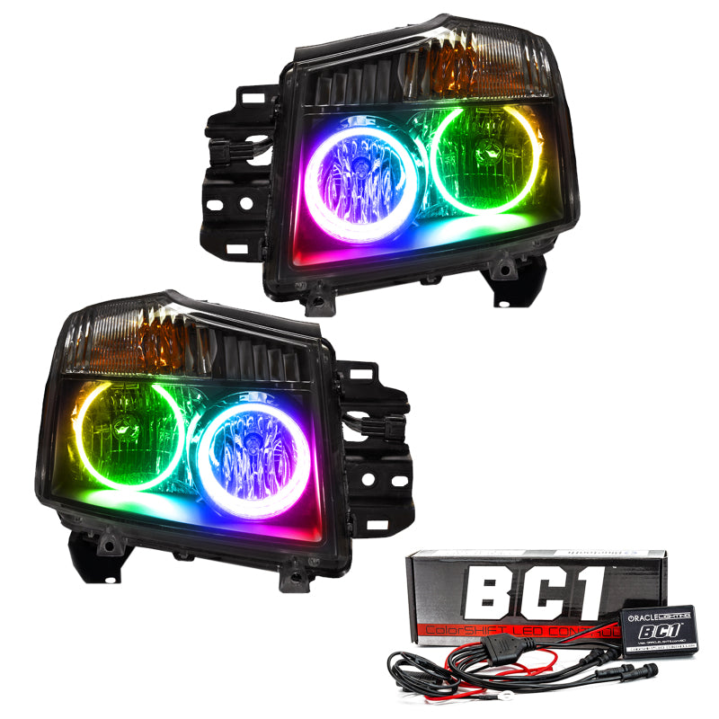 Oracle 08-15 Nissan Titan SMD HL - ColorSHIFT w/ BC1 Controller SEE WARRANTY - 7173-335
