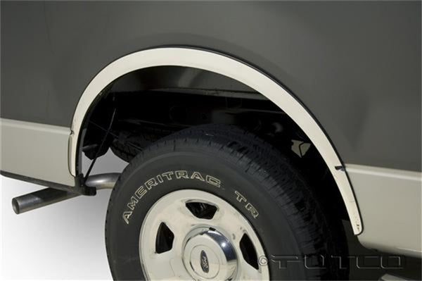Putco 04-14 Ford F-150 Reg Cab/Ext Cab/Super Crew F-150 (w/o Factory Flares) - Full SS Fender Trim - 97219 for 2004-2014 Ford