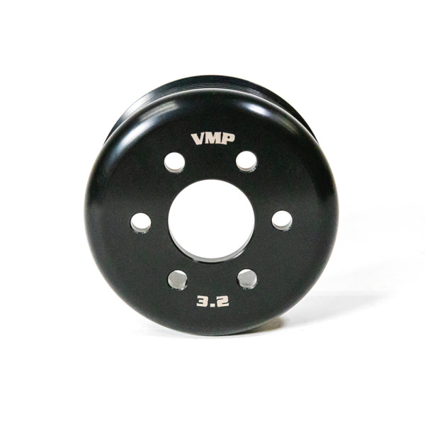 VMP 3.2" 8-Rib Pulley for Odin or Predator Front-Feed TVS Supercharger - VMP-32-8-F by VMP - front view