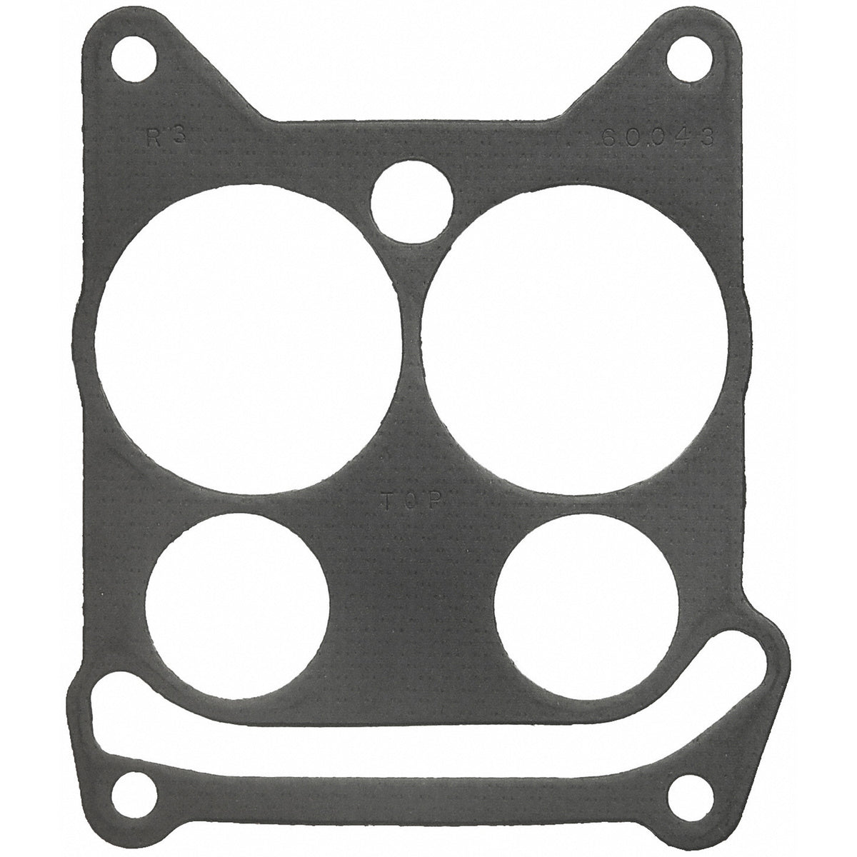 Fel-Pro Chevrolet Camaro 60043 Carburetor Mounting Gasket for 1967-1969 Chevrolet Camaro - front view