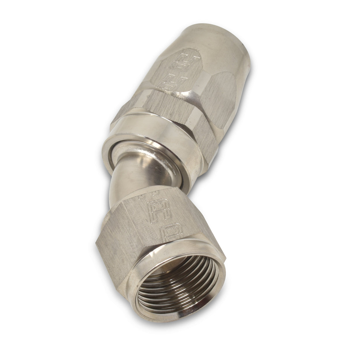Russell Performance -8 AN Endura 45 Degree Full Flow Hose End - 610101