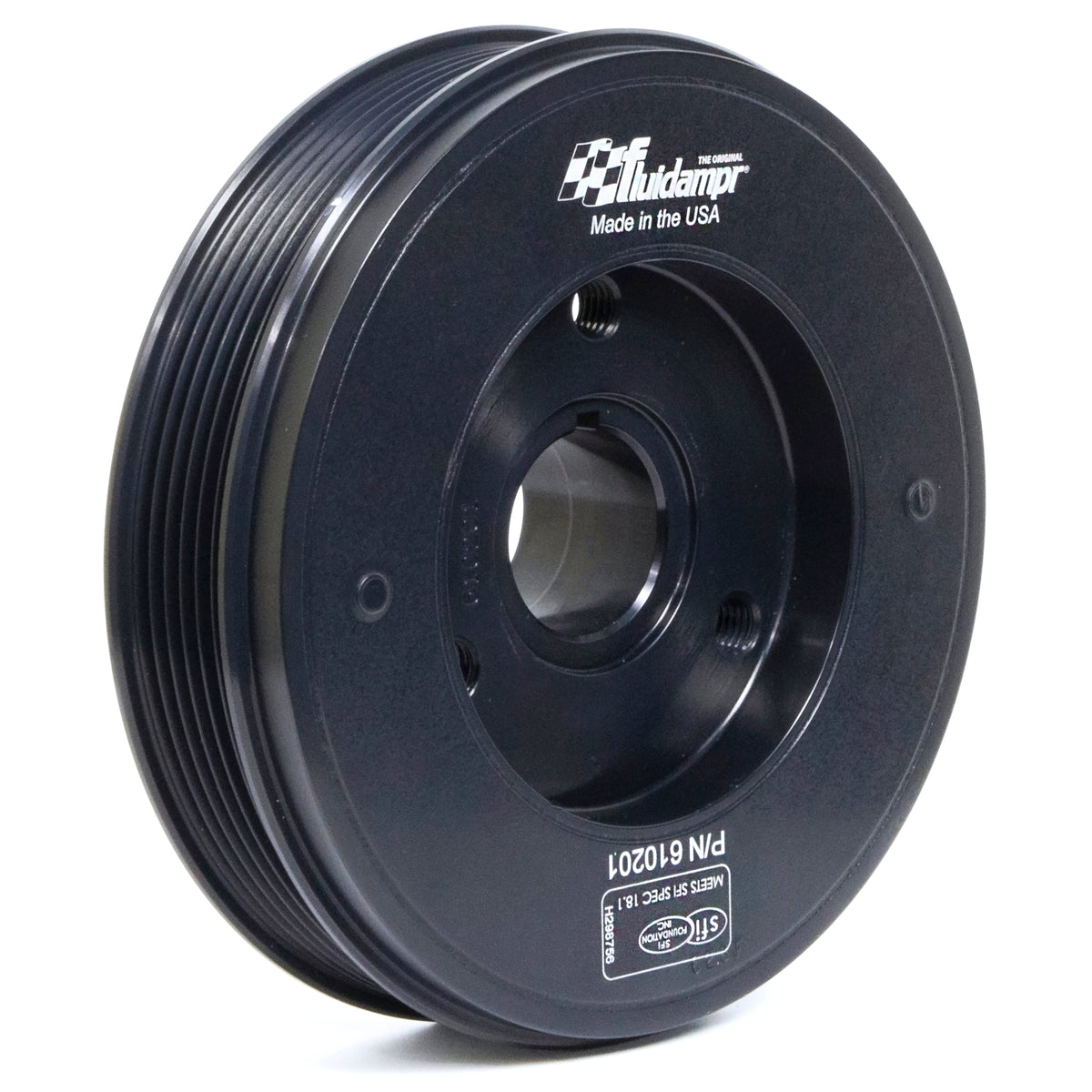 Fluidampr 02-16 Ford 4.0L Barra I6 Steel Internally Balanced Damper - 610201