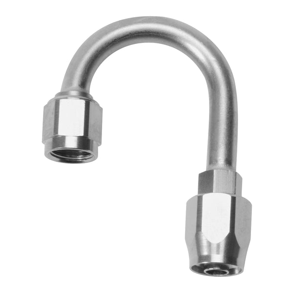 Russell Performance -10 AN Endura 180 Degree Full Flow Hose End (1-1/4in Centerline Radius) - 610281 - front view
