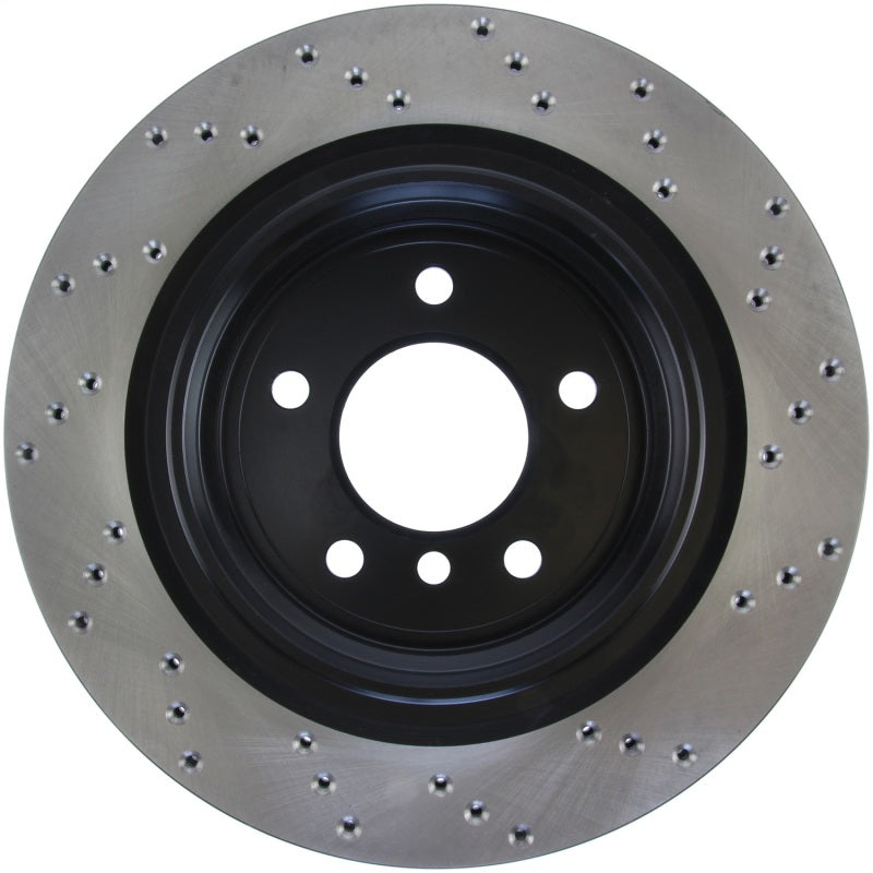 StopTech 98-02 BMW Z3 Drilled Right Rear Rotor - 128.34037R