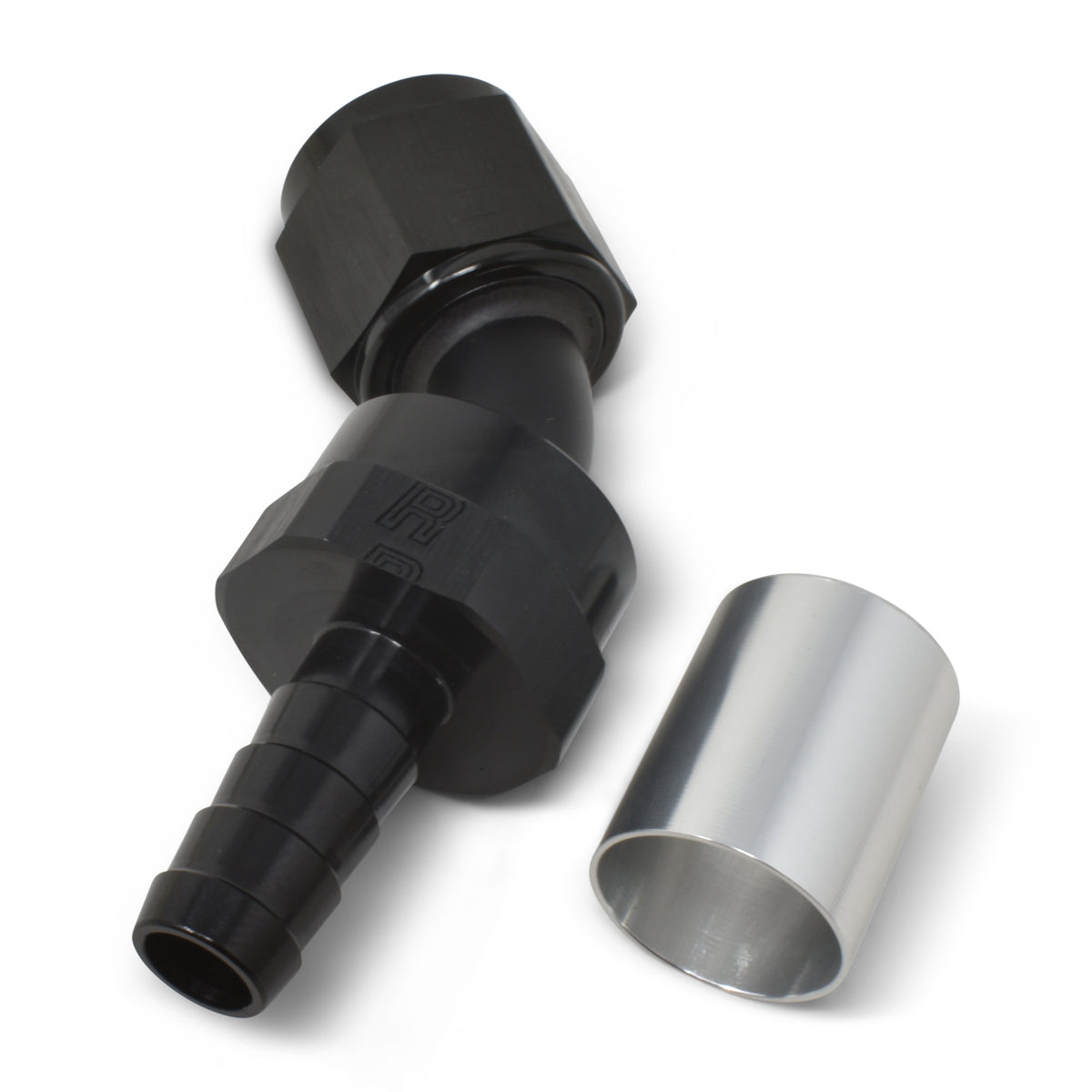 Russell Performance -4 AN Proclassic Crimp 45 Degree End (O.D. 0.450) - 610413