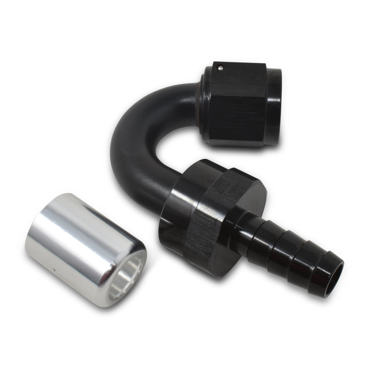Russell Performance -6 AN Proclassic Crimp 150 Degree End (O.D. 0.600) - 610503