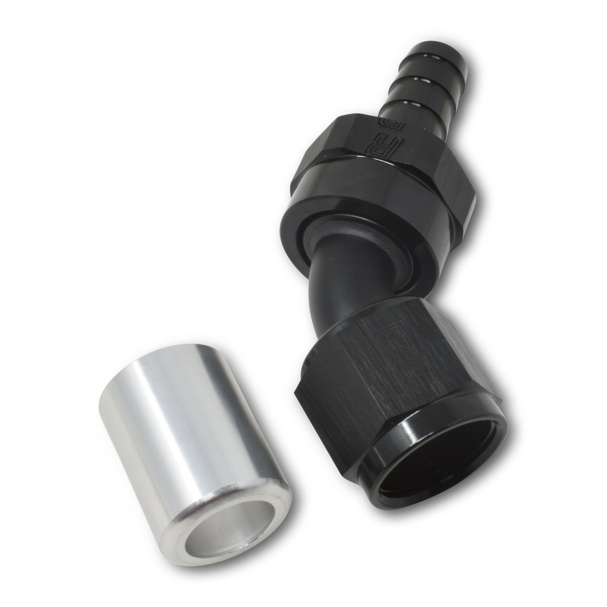 Russell Performance -8 AN Proclassic Crimp 45 Degree End (O.D. 0.700) - 610533