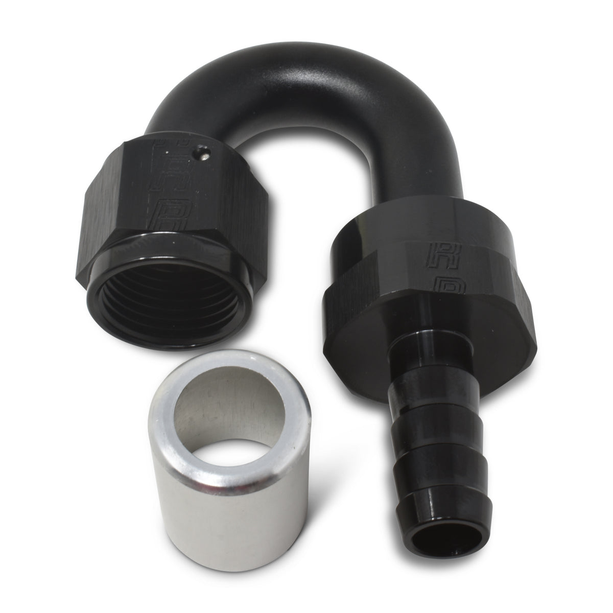 Russell Performance -10 AN Proclassic Crimp 180 Degree End (O.D. 0.825) - 610633