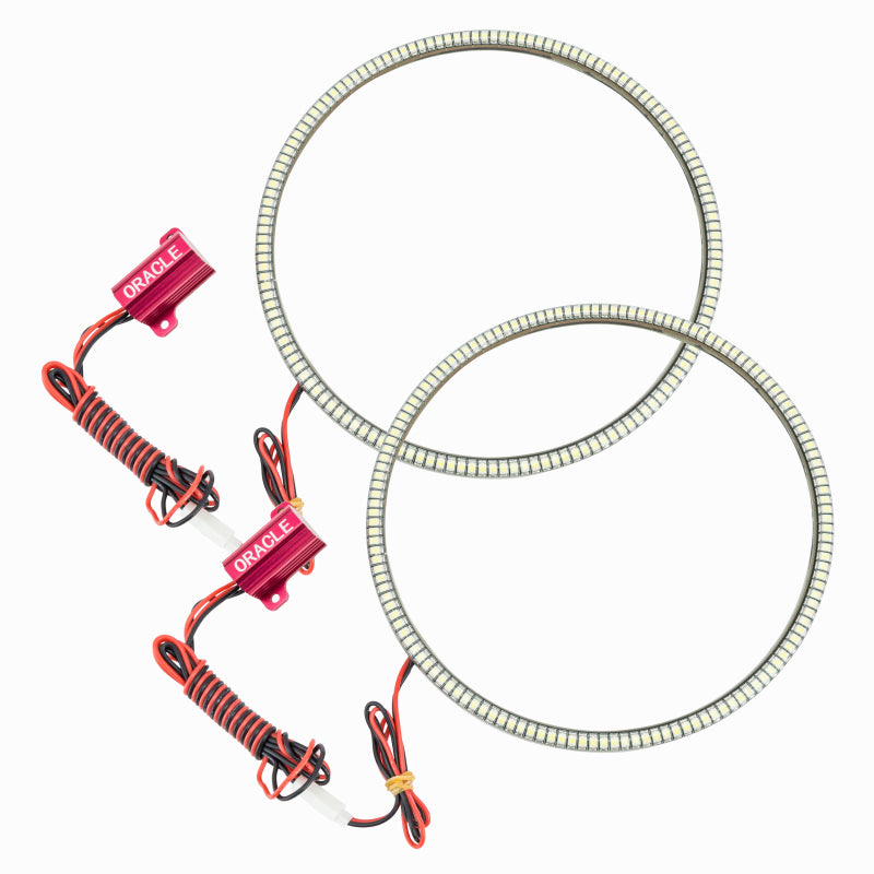 Oracle 7in Round Exterior Waterproof LED Halo Kit - White SEE WARRANTY - 3981-001