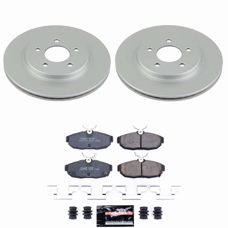 Power Stop 2012 Ford Mustang Rear Z23 Coated Brake Kit - CPK5941-23