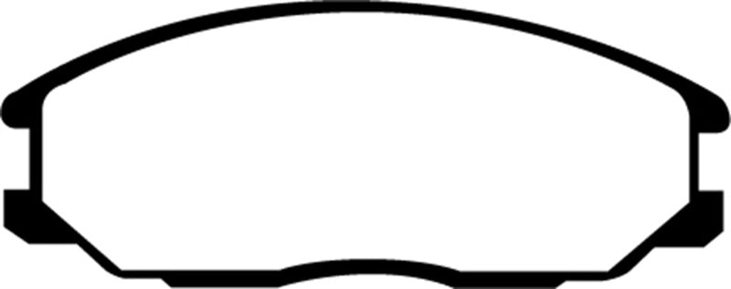 EBC 01-06 Hyundai Santa Fe 2.4 Greenstuff Front Brake Pads - DP61332