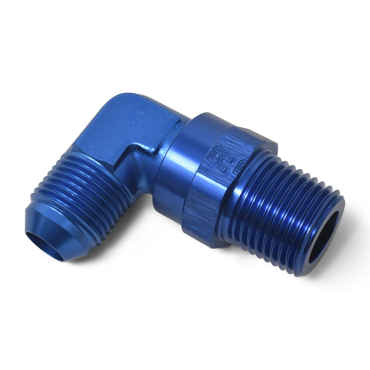 Russell Performance -10 AN 90 Degree Male to Male 1/2in Swivel NPT Fitting - 614110