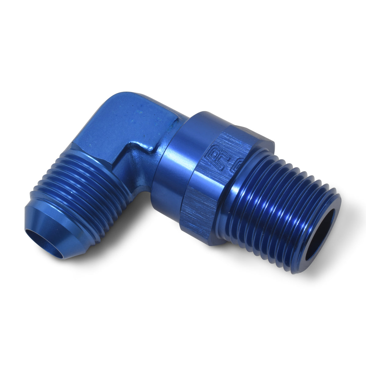 Russell Performance -12 AN 90 Degree Male to Male 1/2in Swivel NPT Fitting - 614122