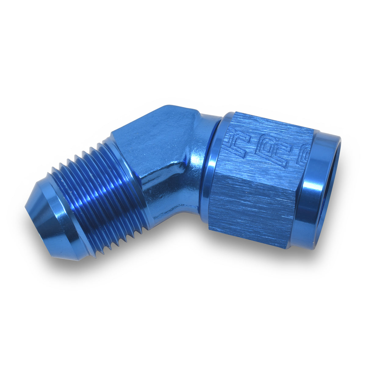 Russell Performance -4 AN 45 Degree Male AN to Female AN Fitting - 614704