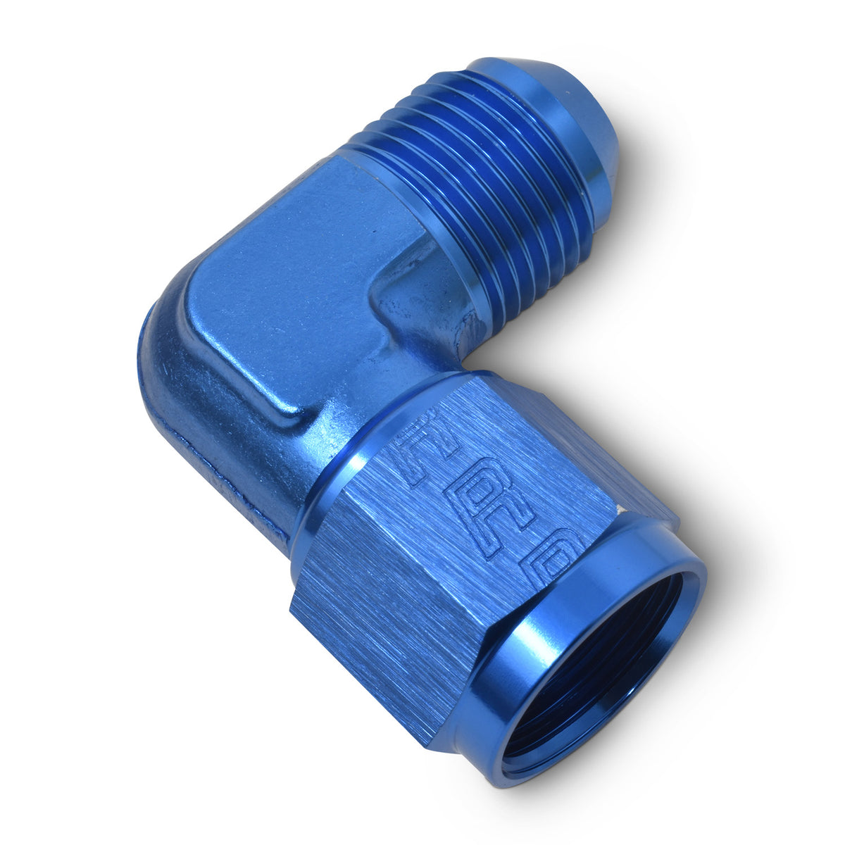 Russell Performance -6 AN 90 Degree Male AN to Female AN Fitting - 614806