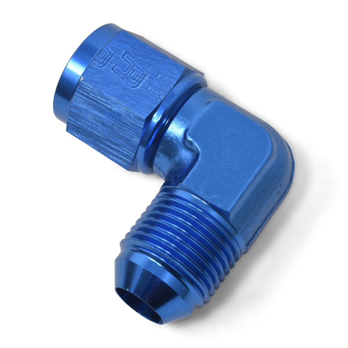 Russell Performance -8 AN 90 Degree Male AN to Female AN Fitting - 614808