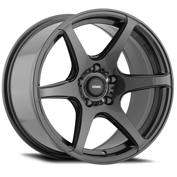 Konig Tandem 17x9.5 5x114.3 ET15 Gloss Graphite - TM97514156 by Konig