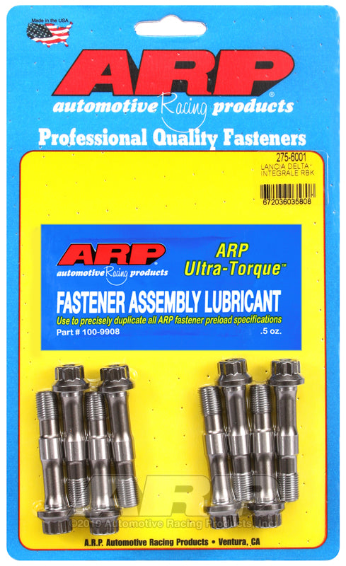 ARP Lancia Delta Integrate Rod Bolt Kit - 275-6001