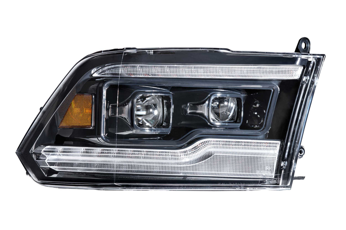 Morimoto - XB LED Headlights: Dodge Ram (09-18) (Pair / Amber DRL) - LF520-A-ASM